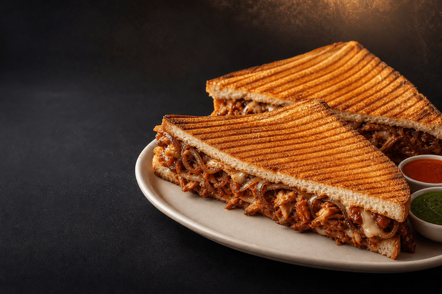 Veg Grilled Cheese Sandwich